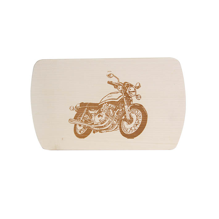 Frühstücksbrett "Motorrad"