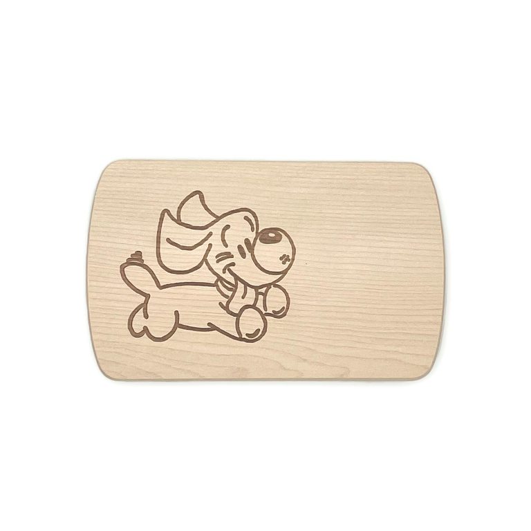 Frühstücksbrett „Hund“