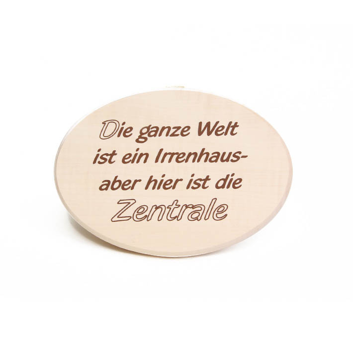Spruchbrett "Zentrale"
