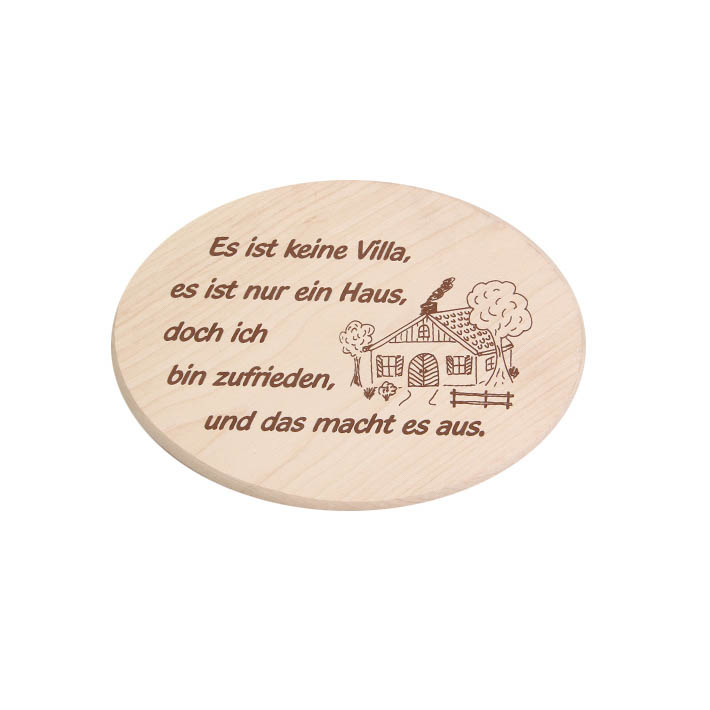 Spruchbrett "Villa"