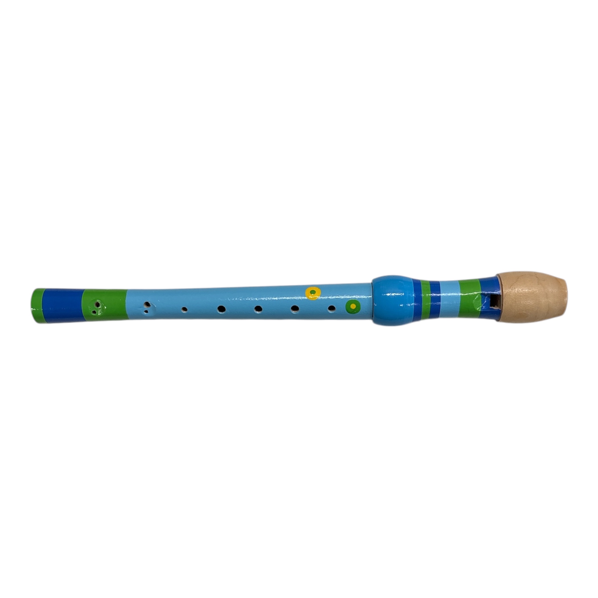 Kinder Blockflöte aus Holz – buntes Musikinstrument für Kinder