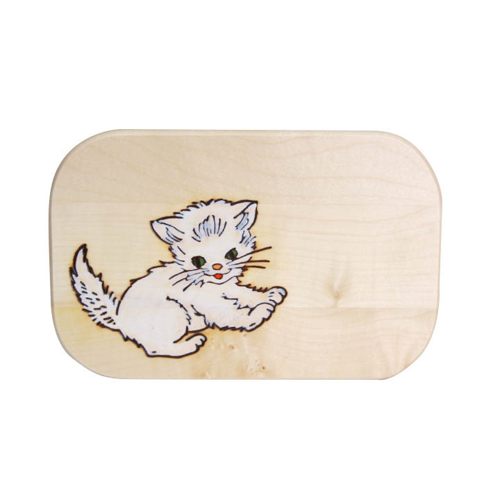 Frühstücksbrett Katze