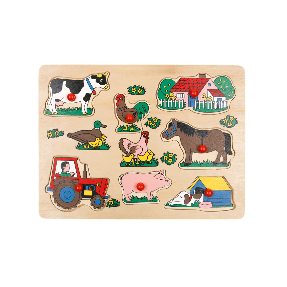Steckpuzzle "Bauernhöfe"