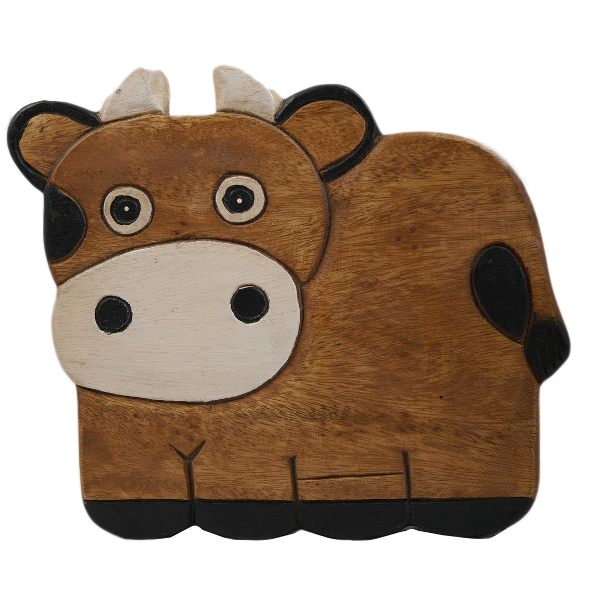Hocker "Kuh Natur"