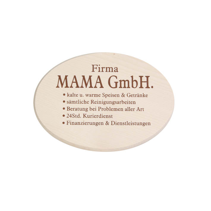 Spruchbrett "Mama GmbH"