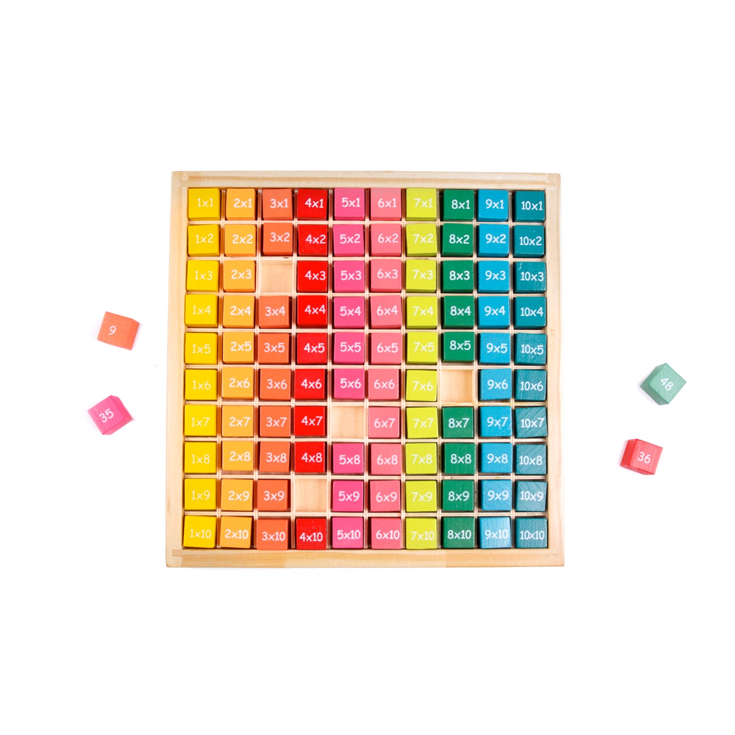Rechenspiel 1 x 1 bunt