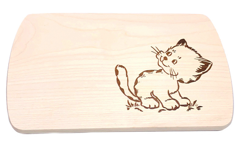 Frühstücksbrett „Katze“