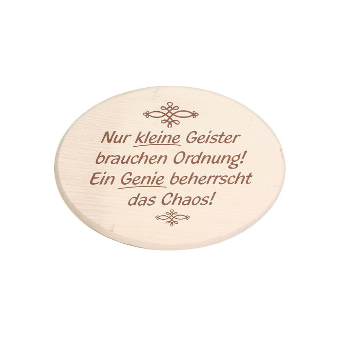 Spruchbrett "Kleine Geister"