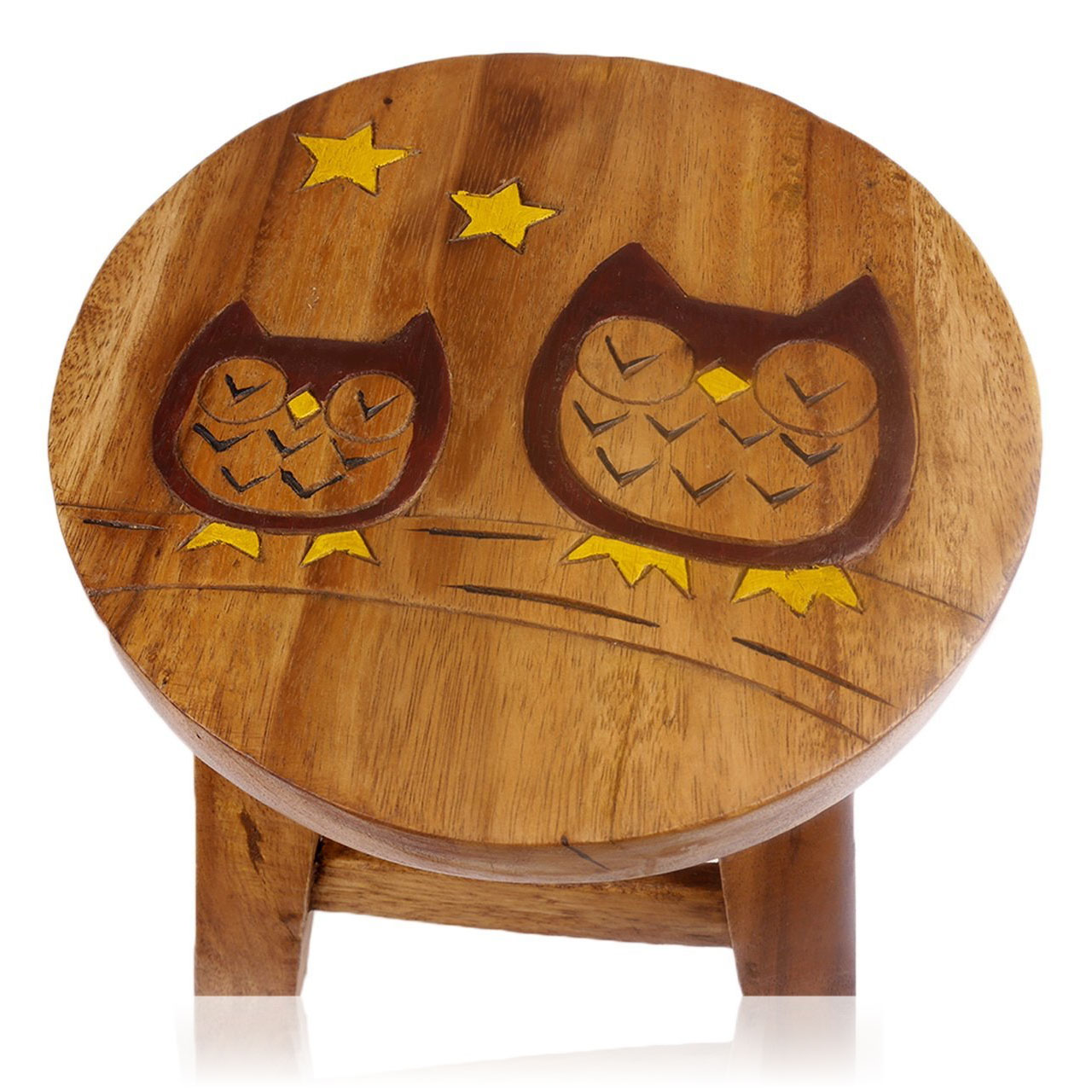 Hocker "Schlafende Eulen"