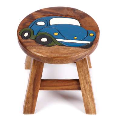 Cabilock Dinosaurier Kinderstuhl - Rutschfester Hocker Mit Rückenlehne Für Kindergarten