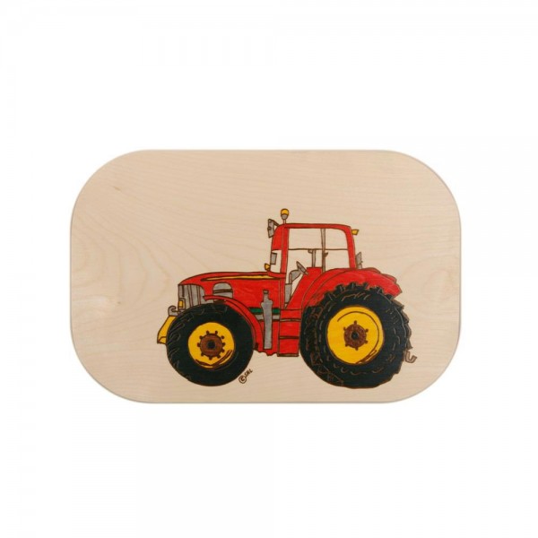 Frühstücksbrett Trecker