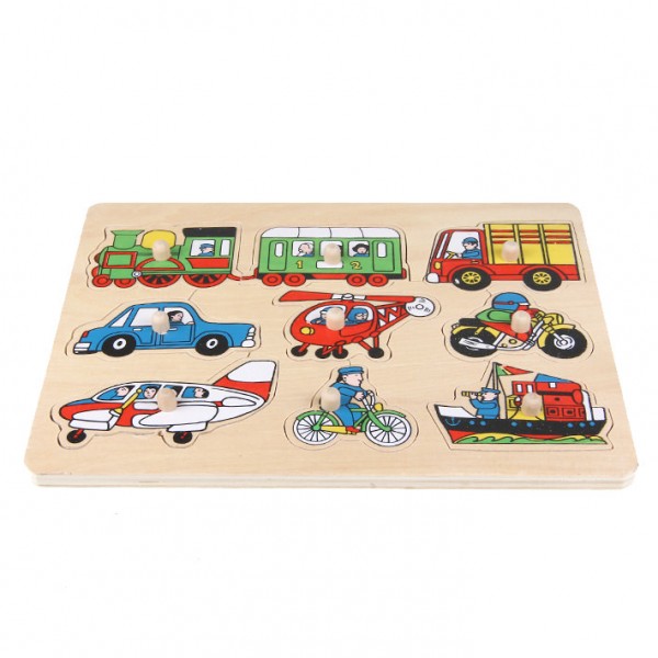 Steckpuzzle "Verkehr"