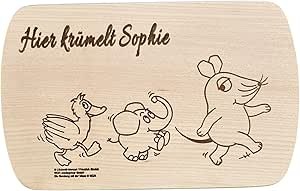 Frühstücksbrett „Sendung mit der Maus“
